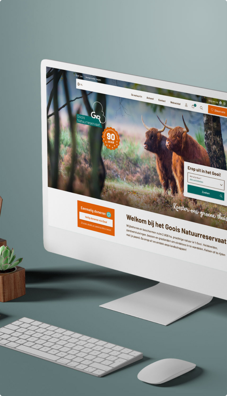 Een nieuw marketing platform voor informatie, donatie en e-store